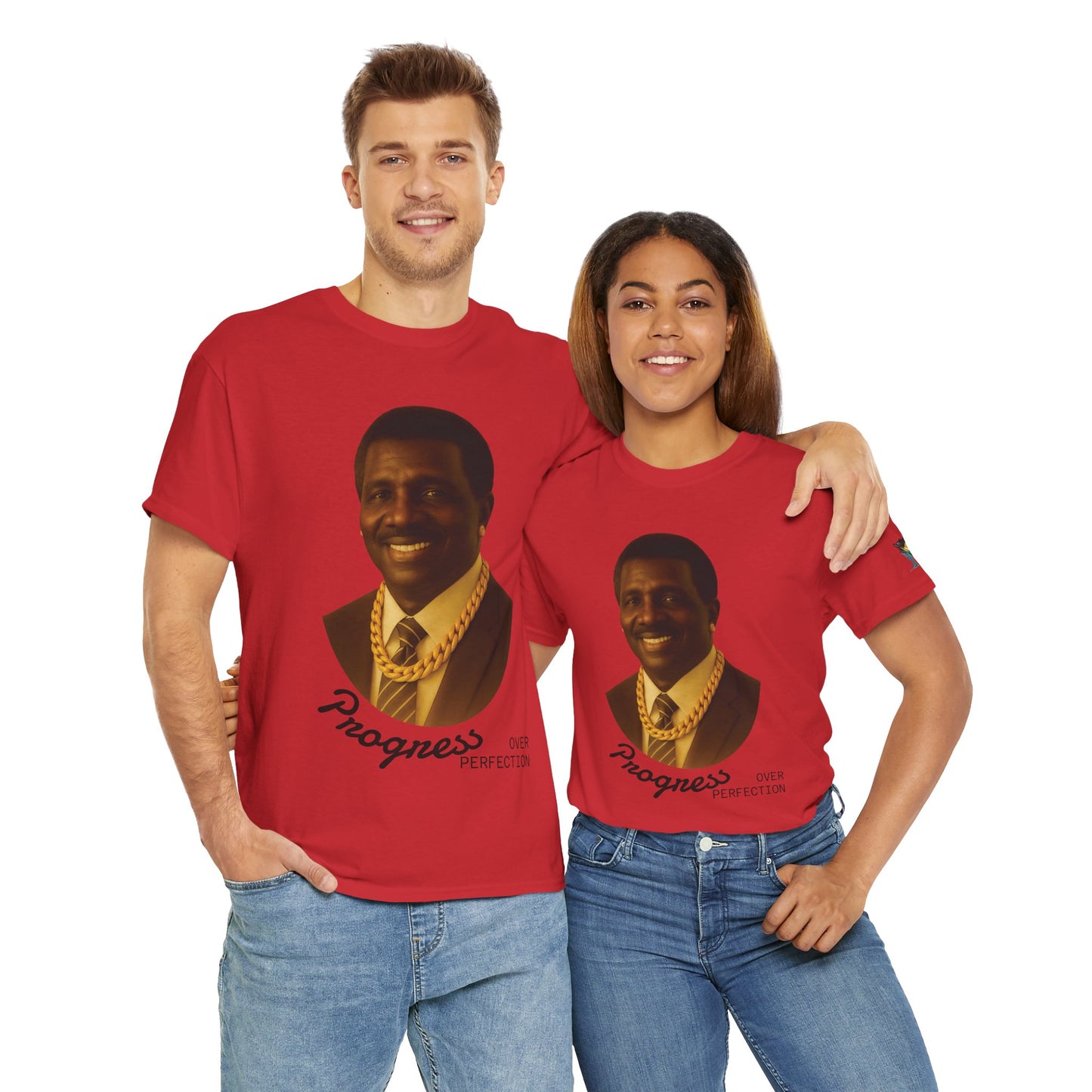 Progress Over Perfection Tee – Real Wybe King Edition
