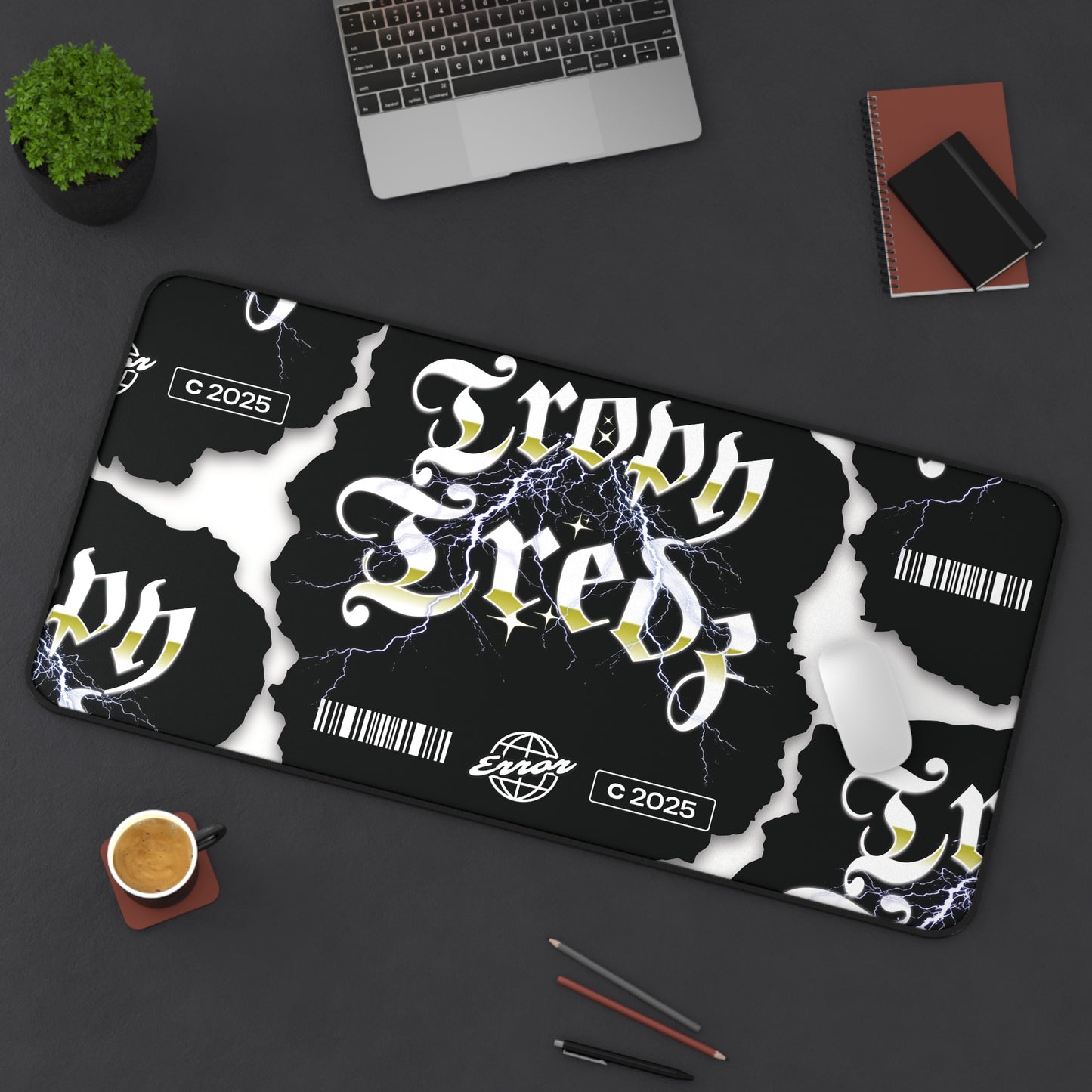 TropyTredz Storm Desk Pad