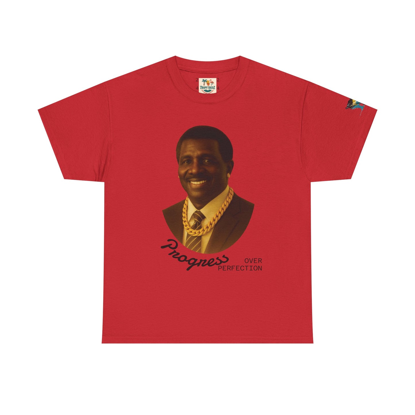 Progress Over Perfection Tee – Real Wybe King Edition