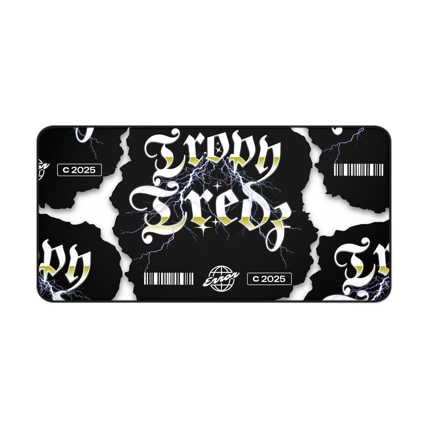 TropyTredz Storm Desk Pad