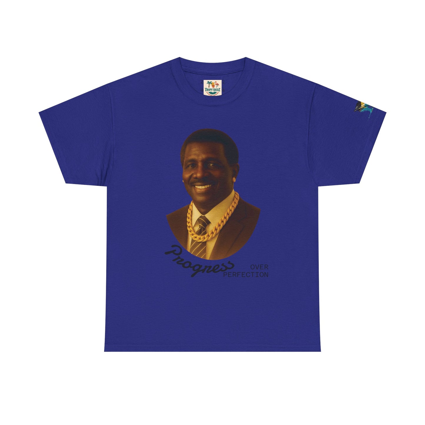 Progress Over Perfection Tee – Real Wybe King Edition