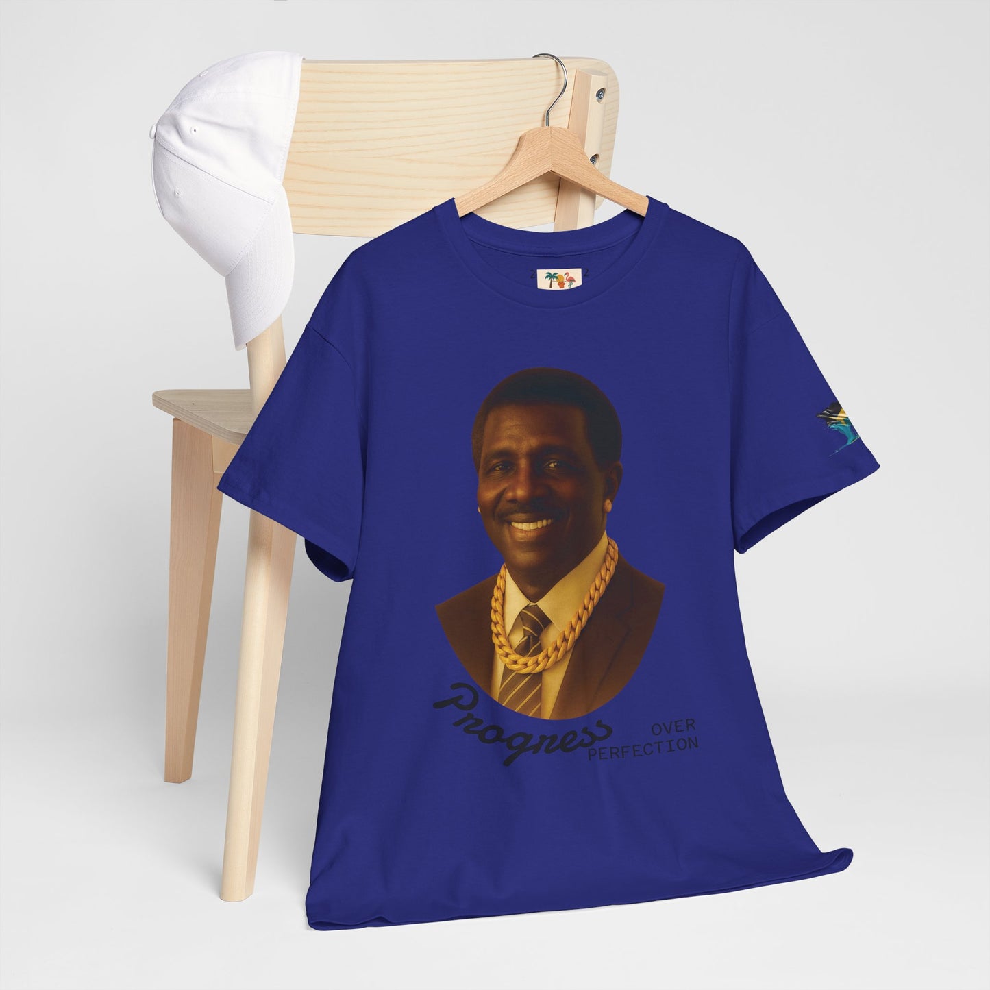Progress Over Perfection Tee – Real Wybe King Edition