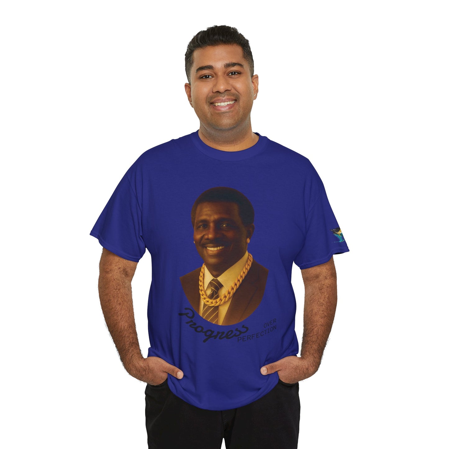 Progress Over Perfection Tee – Real Wybe King Edition