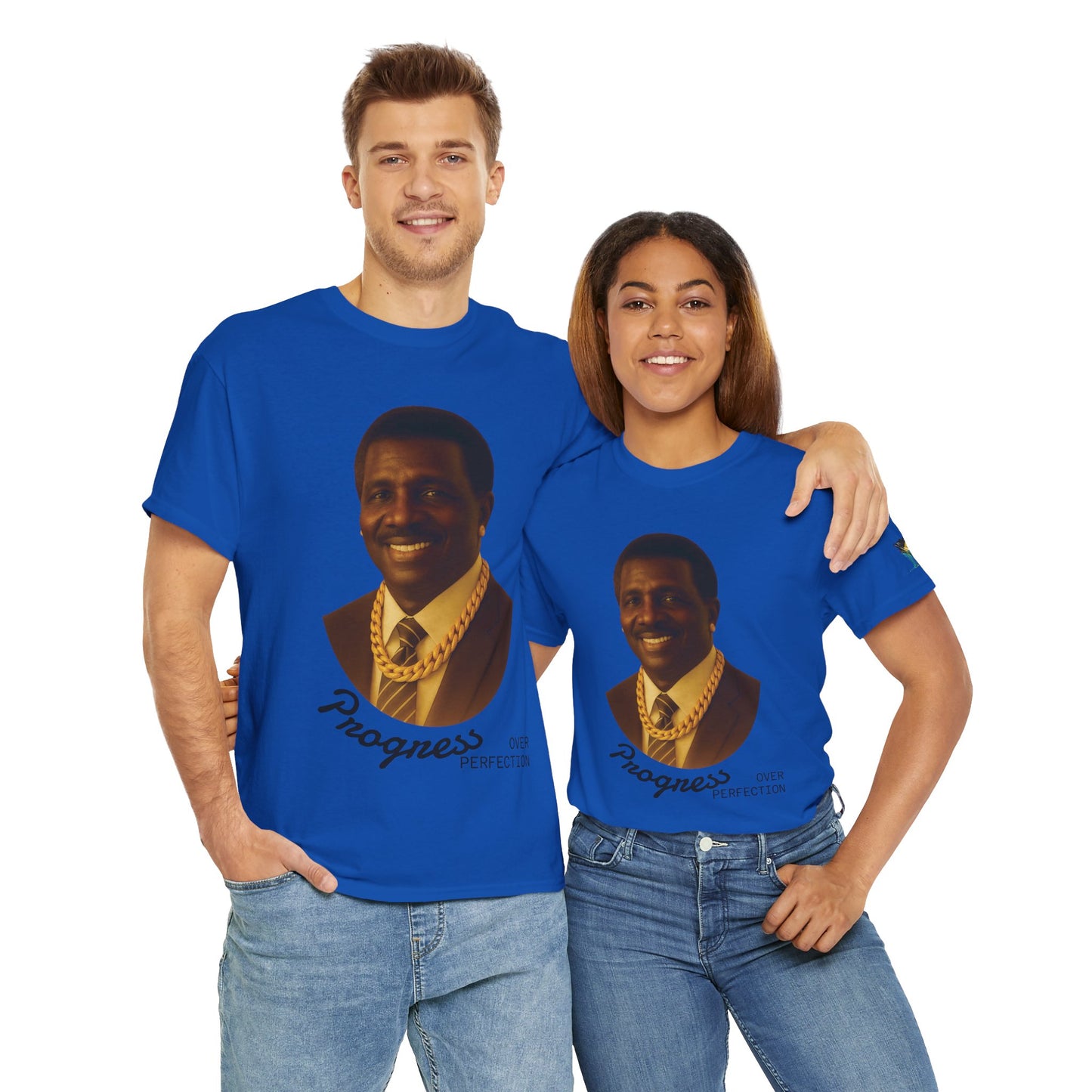 Progress Over Perfection Tee – Real Wybe King Edition