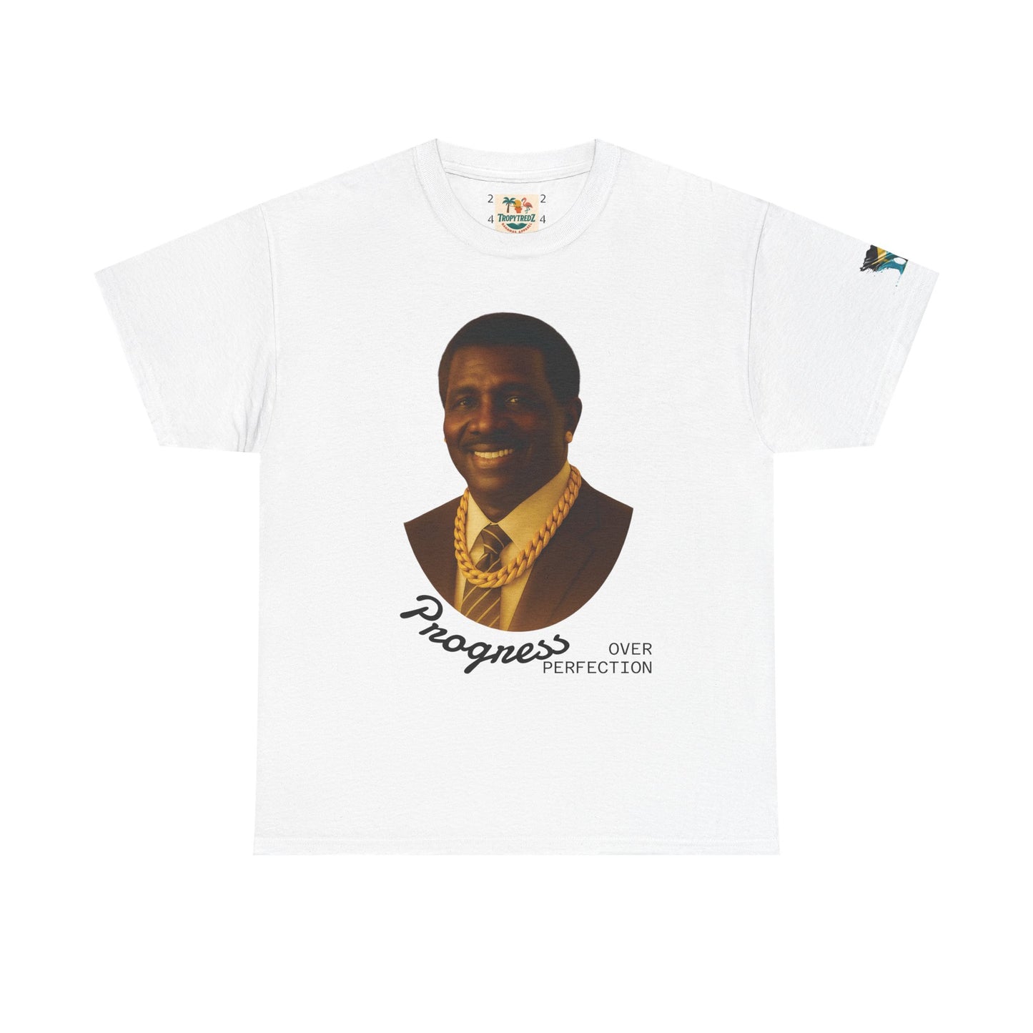 Progress Over Perfection Tee – Real Wybe King Edition