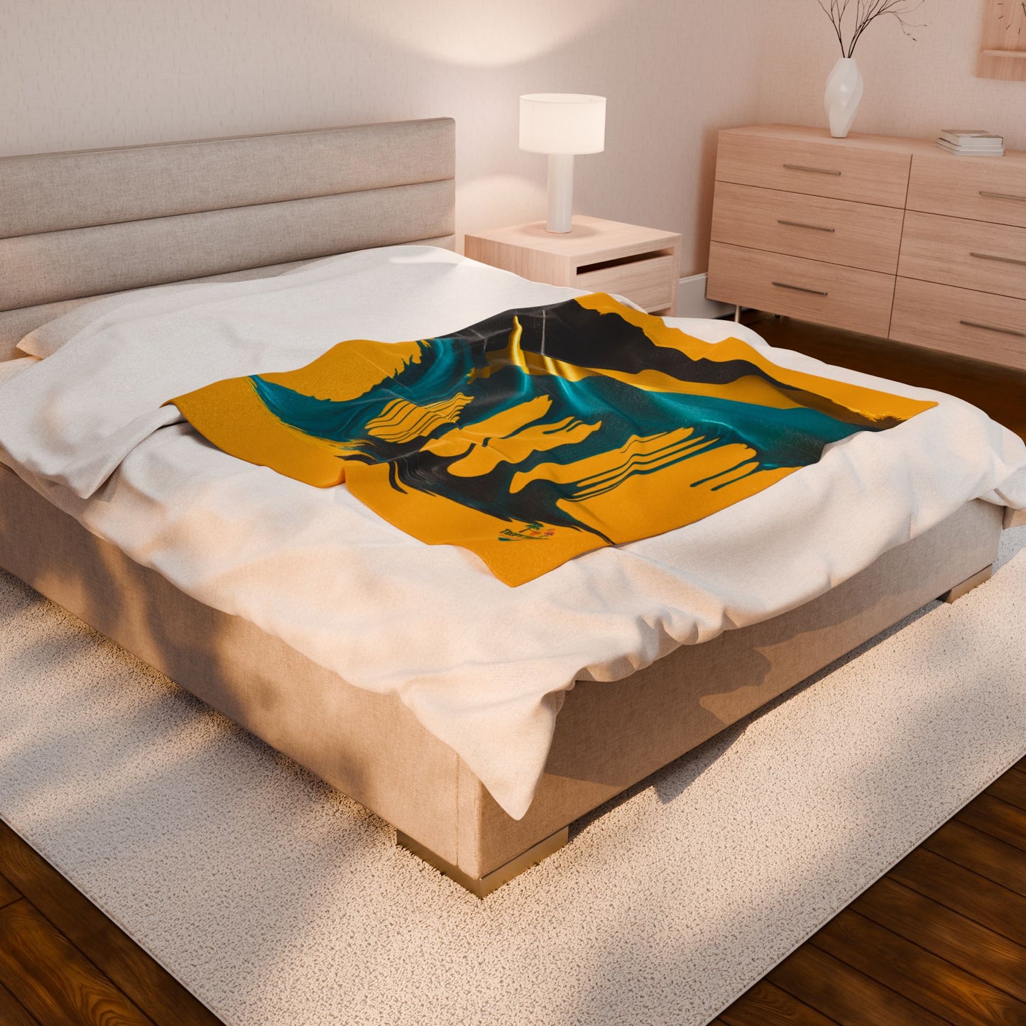 Bahamian Pride Comforter – Ocean Wave Edition