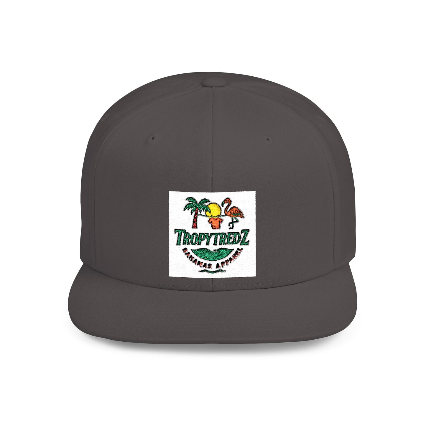 TropyTredZ Island Crown – Classic Flat Brim