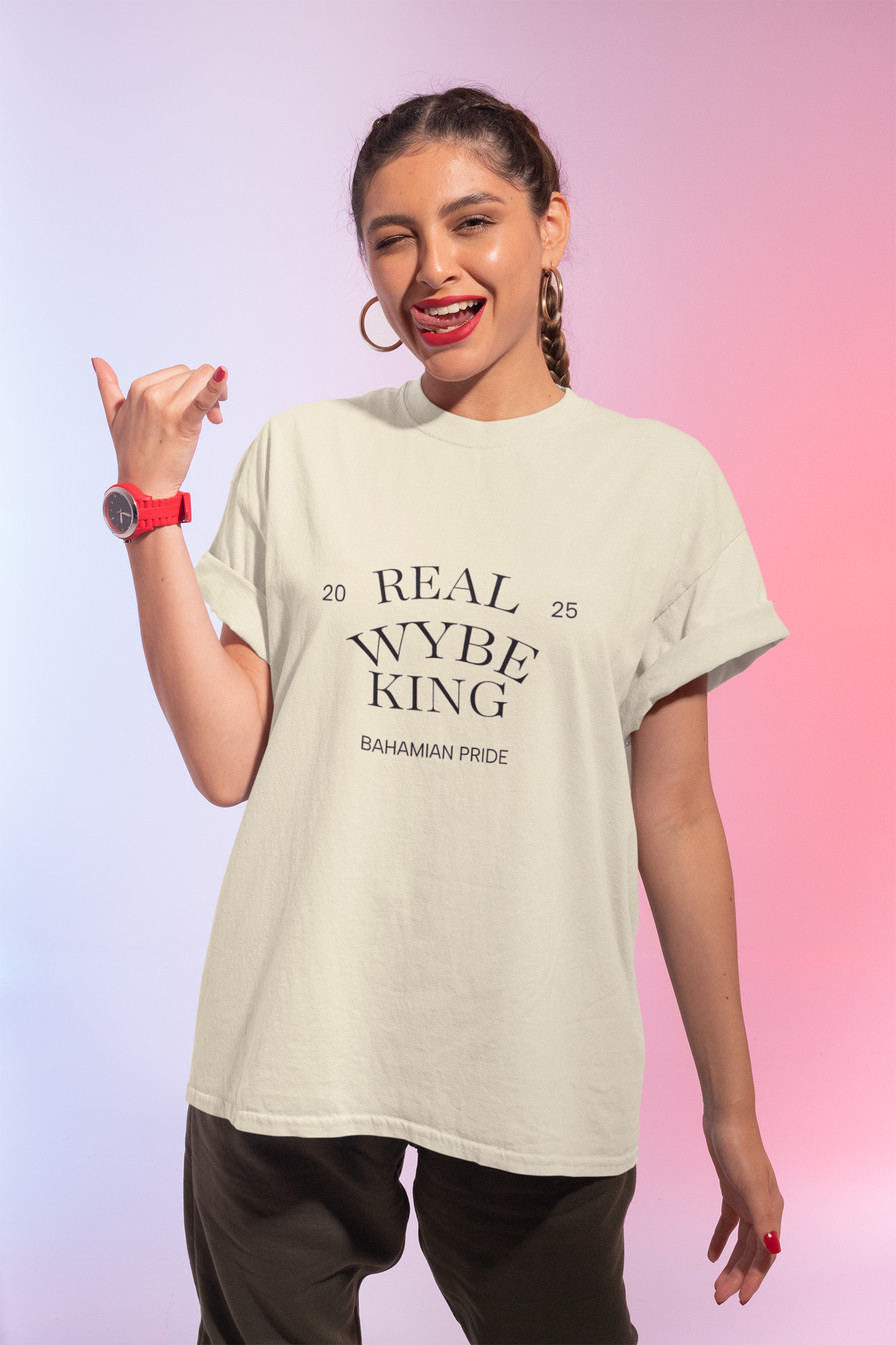 Real Wybe King – TropyTredz Bahamian Pride Tee