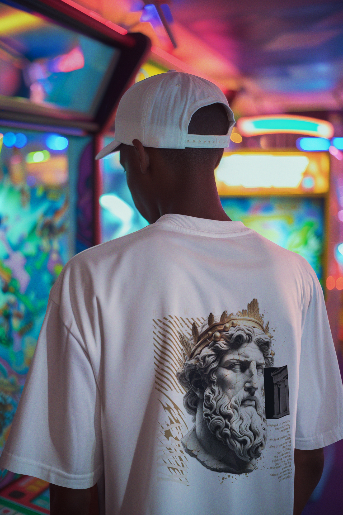 “New Age King” Streetwear Graphic Tee
