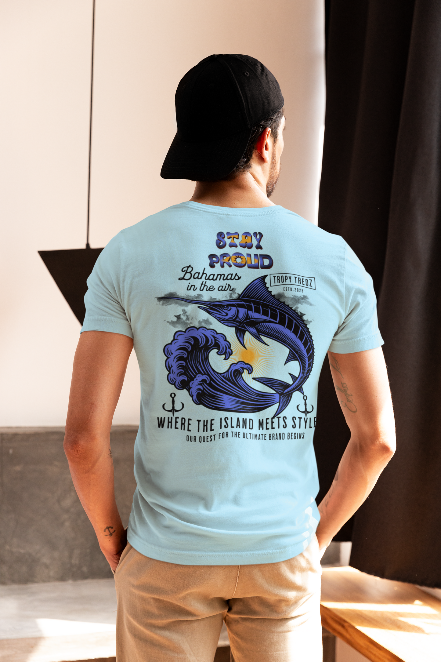 Stay Proud Bahamian Pride Tee