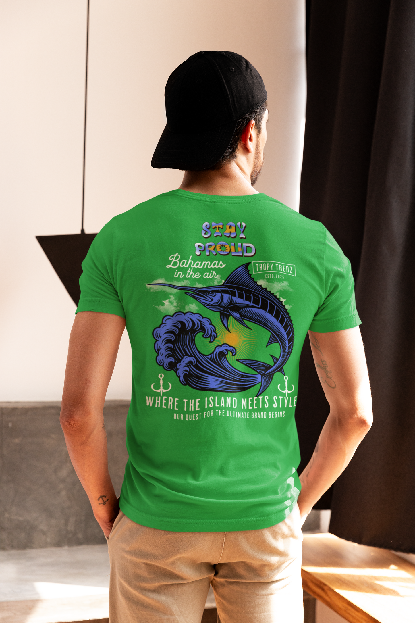 Stay Proud Bahamian Pride Tee