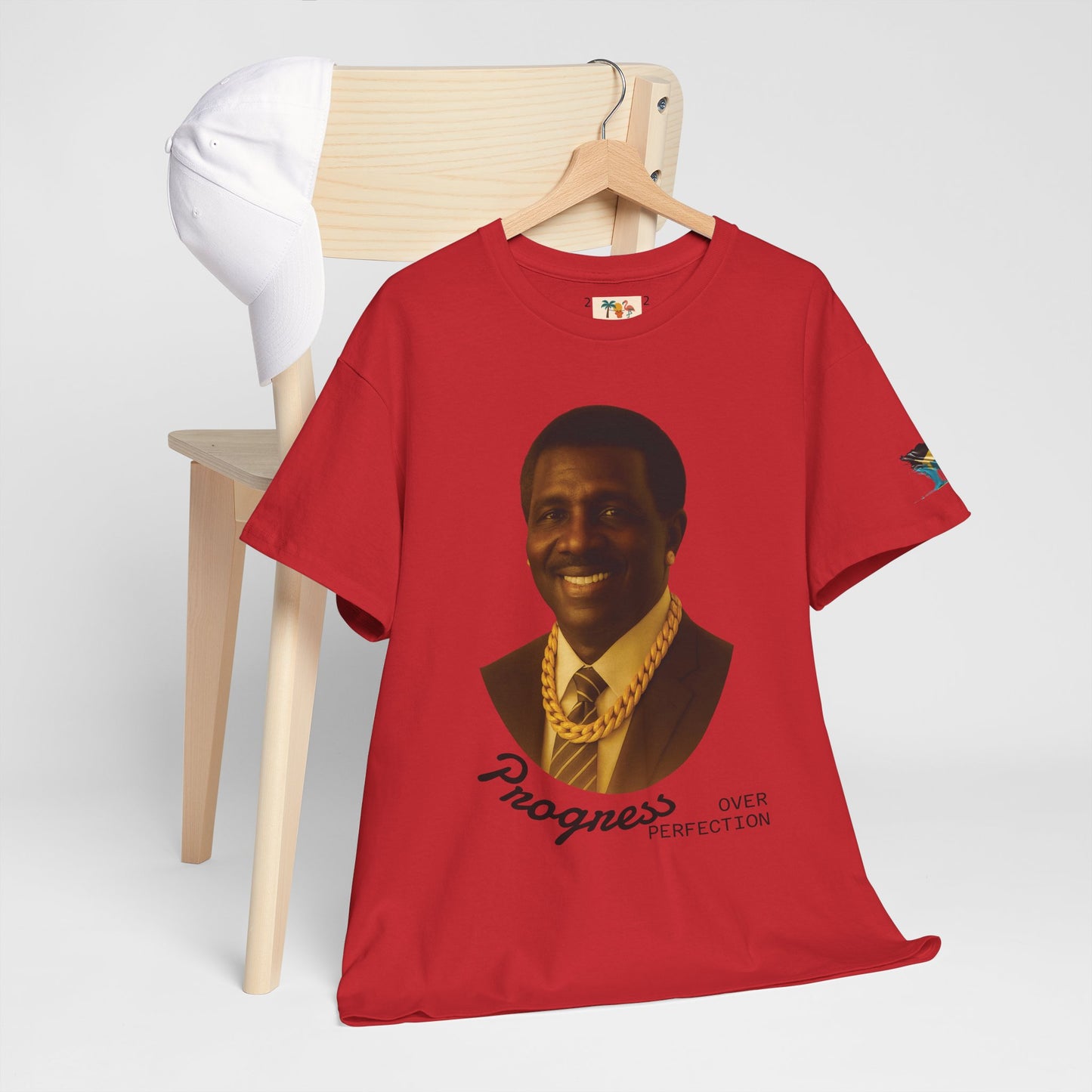 Progress Over Perfection Tee – Real Wybe King Edition