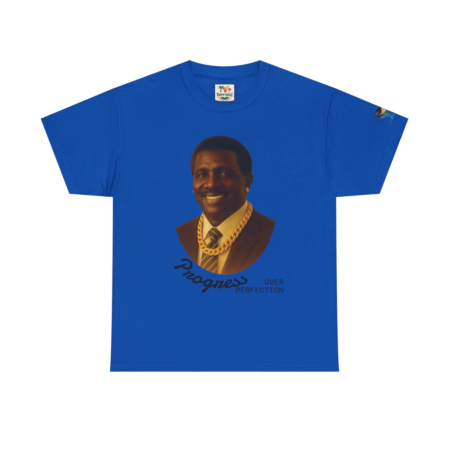 Progress Over Perfection Tee – Real Wybe King Edition