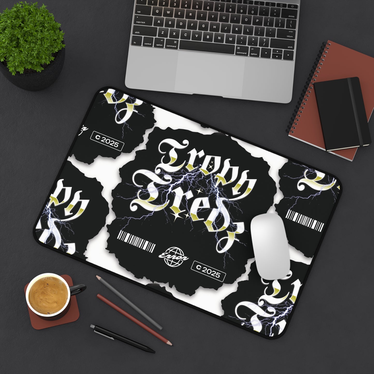 TropyTredz Storm Desk Pad