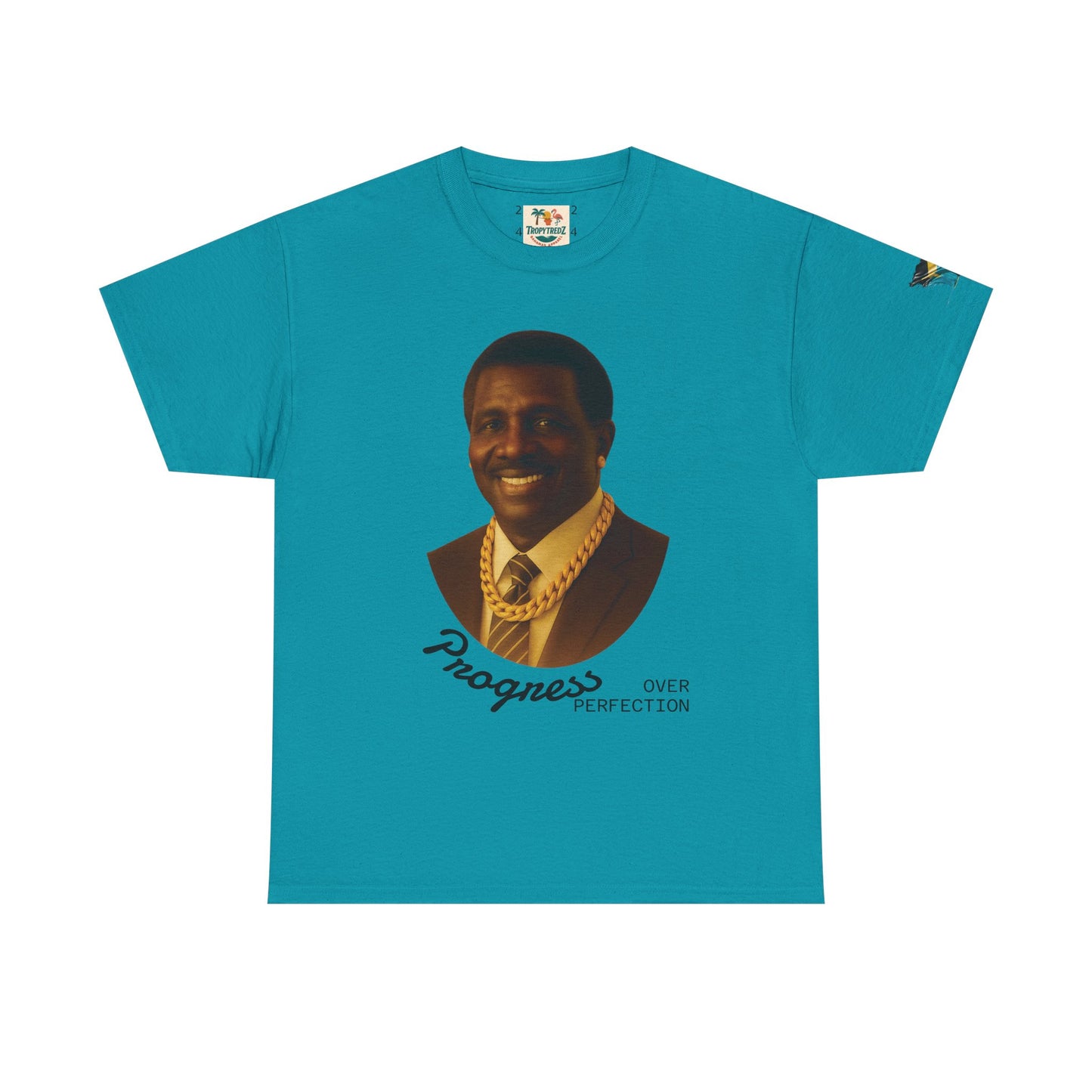 Progress Over Perfection Tee – Real Wybe King Edition