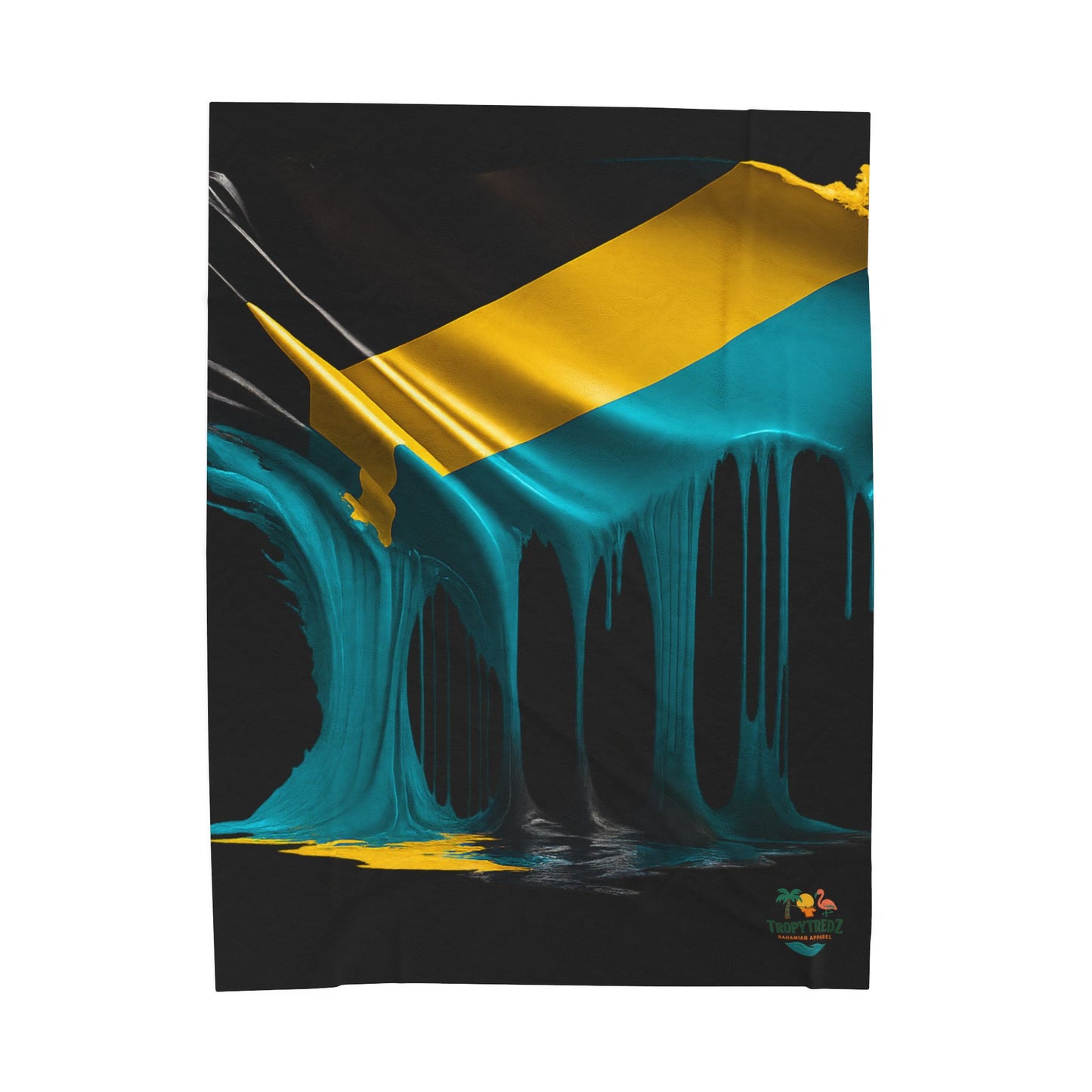 Bahamian Pride Comforter – Ocean Wave Edition