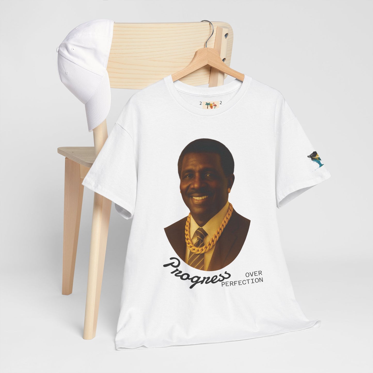 Progress Over Perfection Tee – Real Wybe King Edition