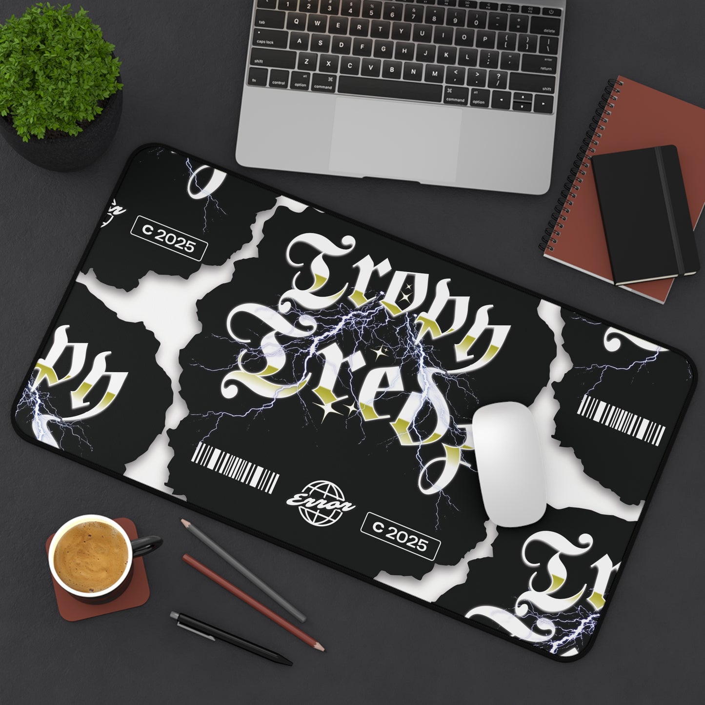 TropyTredz Storm Desk Pad