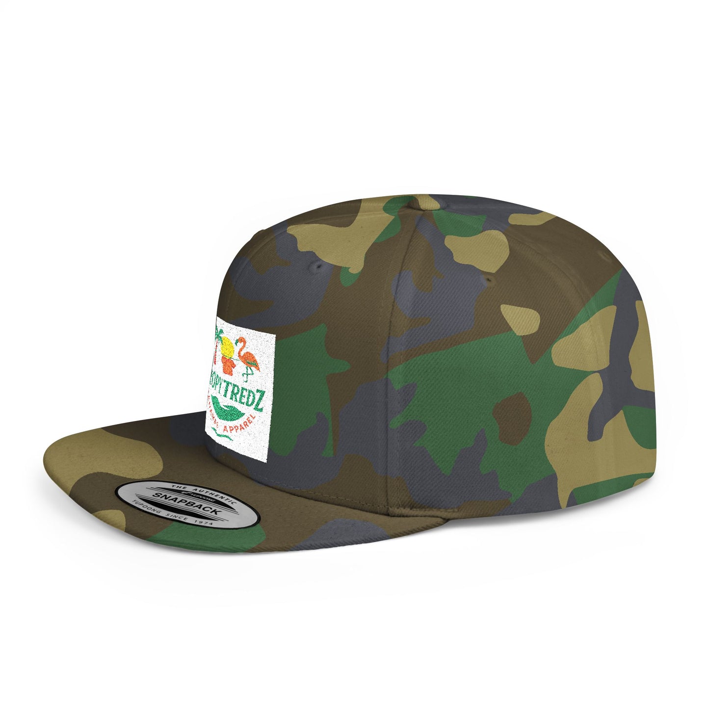 TropyTredZ Island Crown – Classic Flat Brim