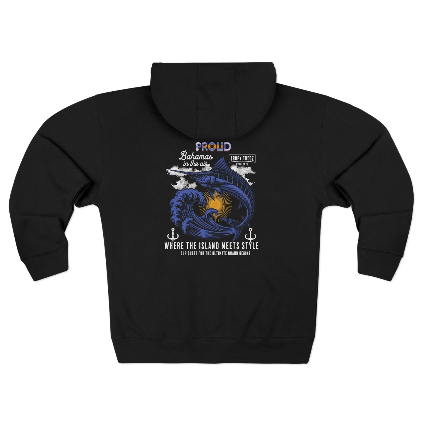 Stay Proud Bahamian Pride Hoodie