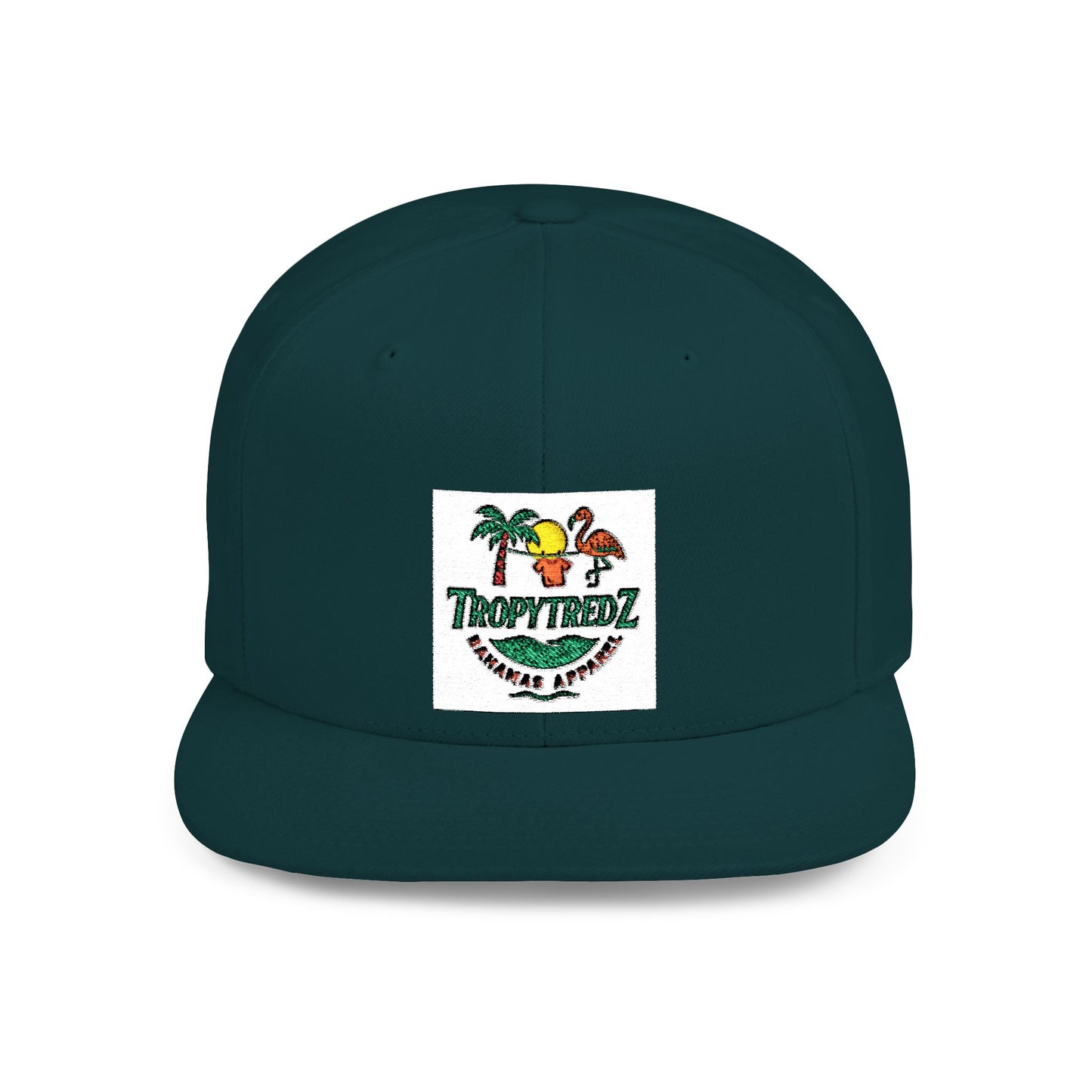 TropyTredZ Island Crown – Classic Flat Brim