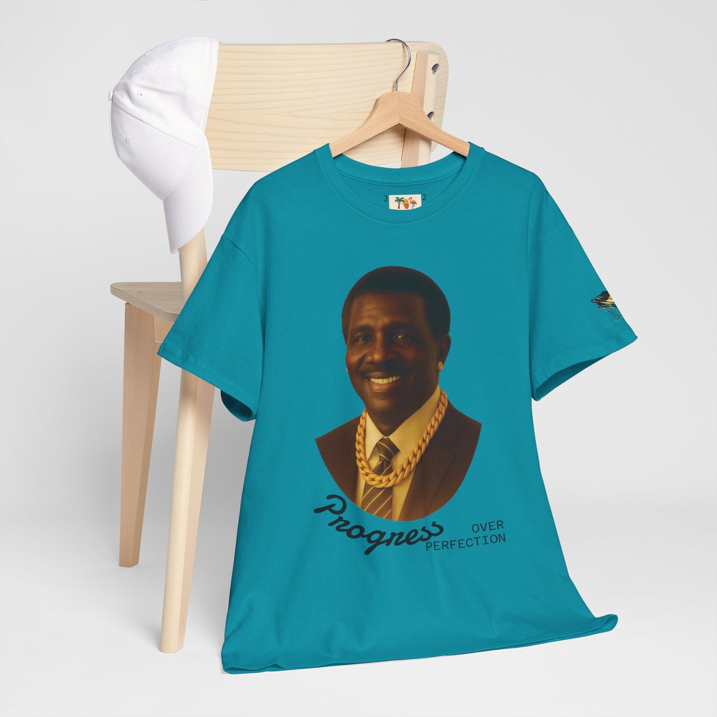 Progress Over Perfection Tee – Real Wybe King Edition