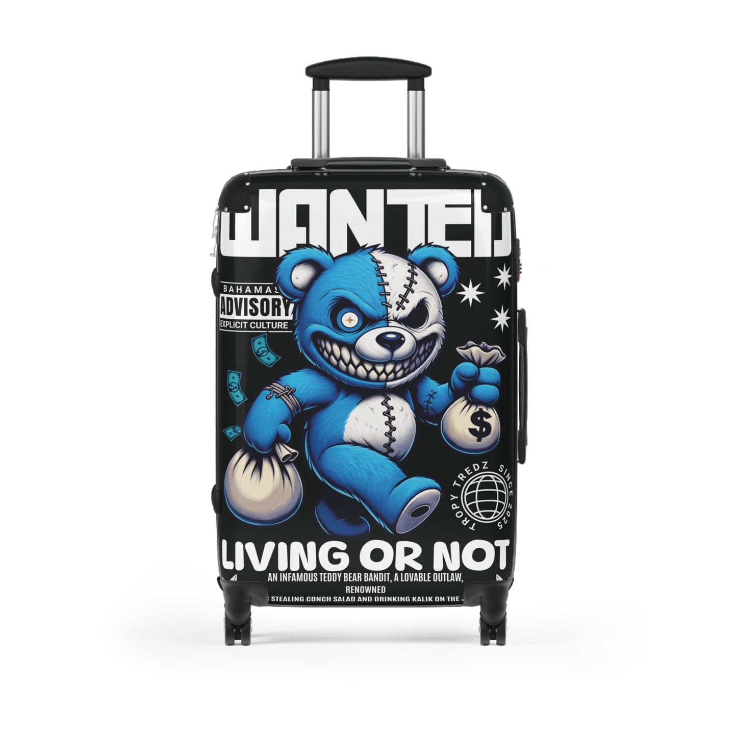 Wanted: Teddy Bandit Travel Case