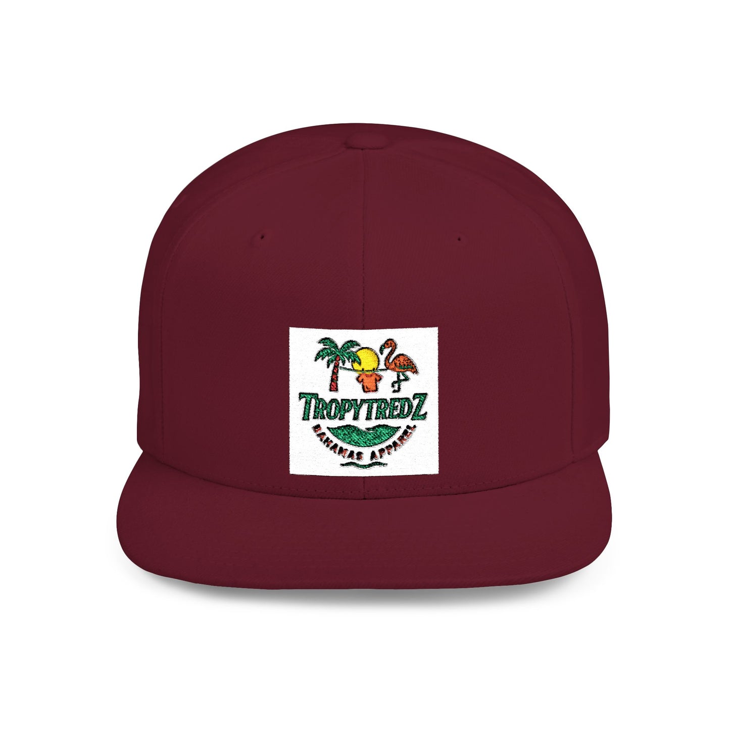 TropyTredZ Island Crown – Classic Flat Brim