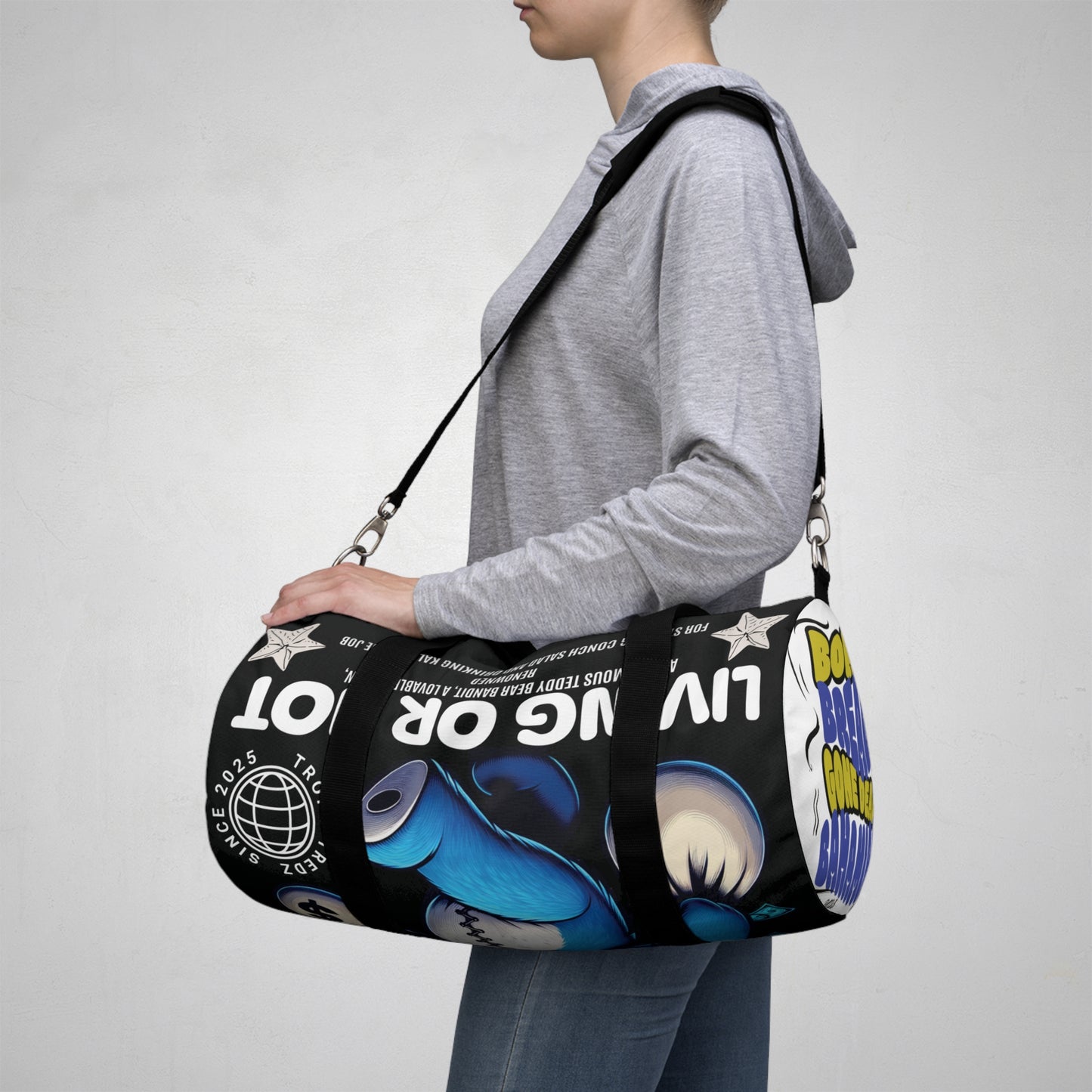 Wanted Teddy “Island Outlaw” Duffel Bag