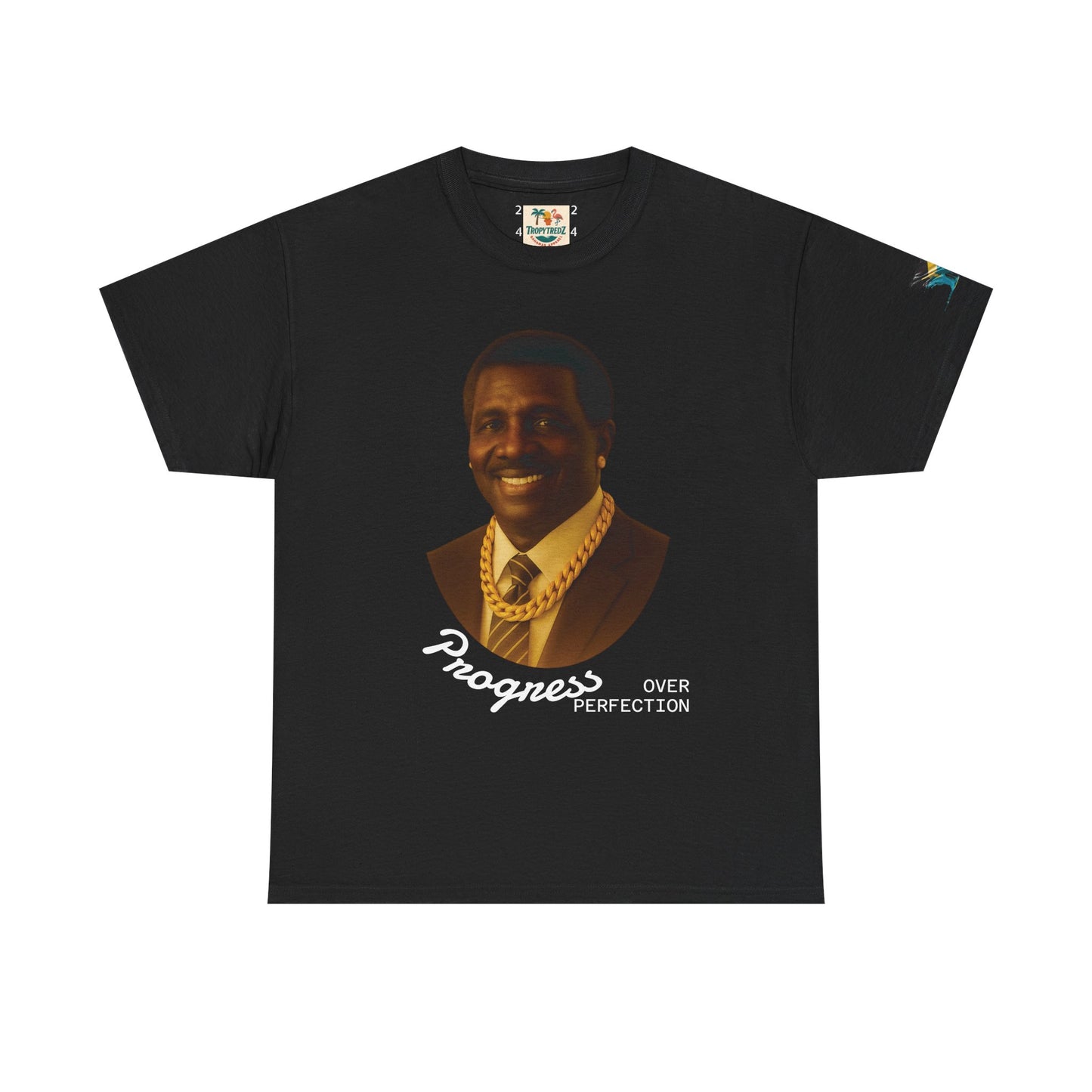 Progress Over Perfection Tee – Real Wybe King Edition