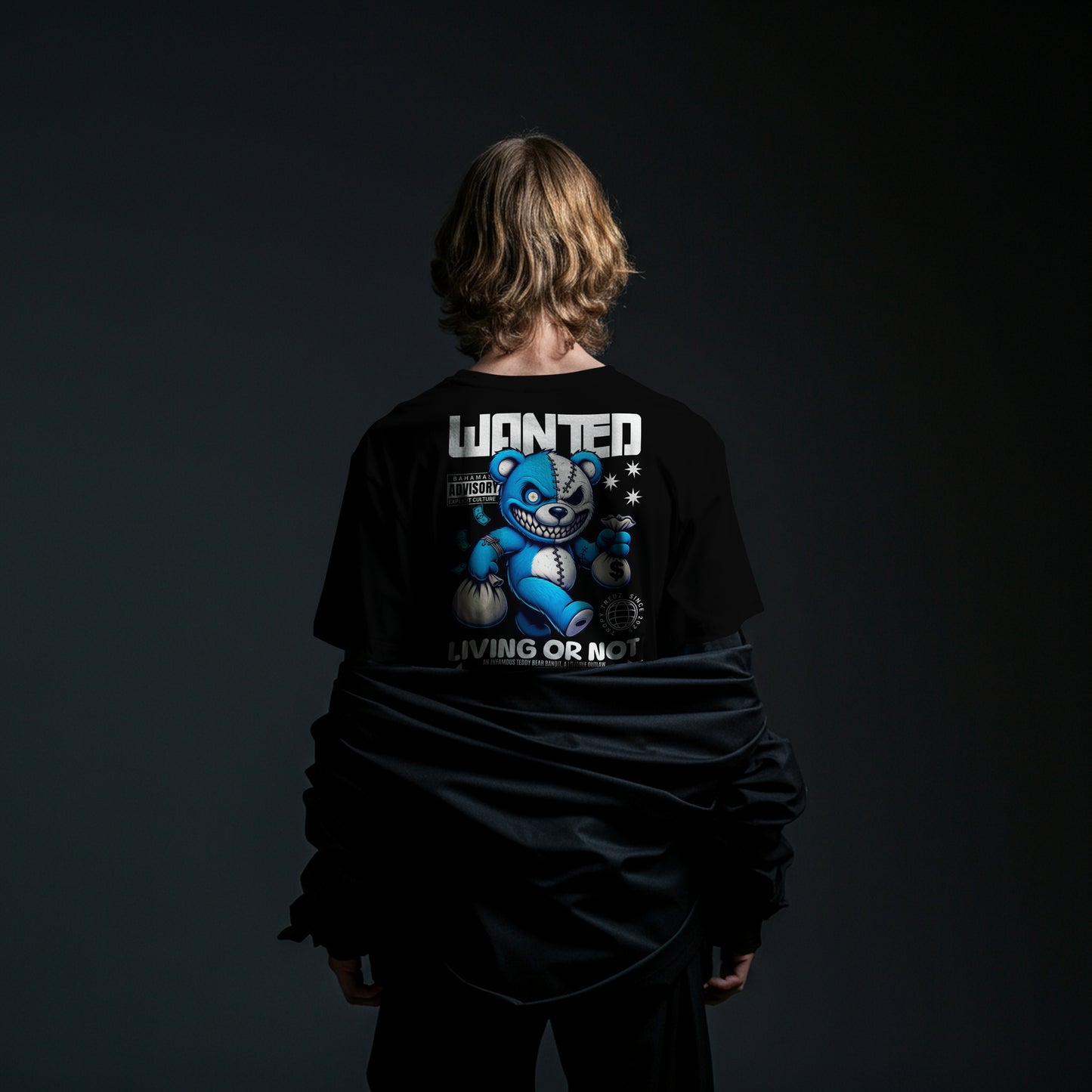 Wanted – Living or Not Bahamian Street Tee