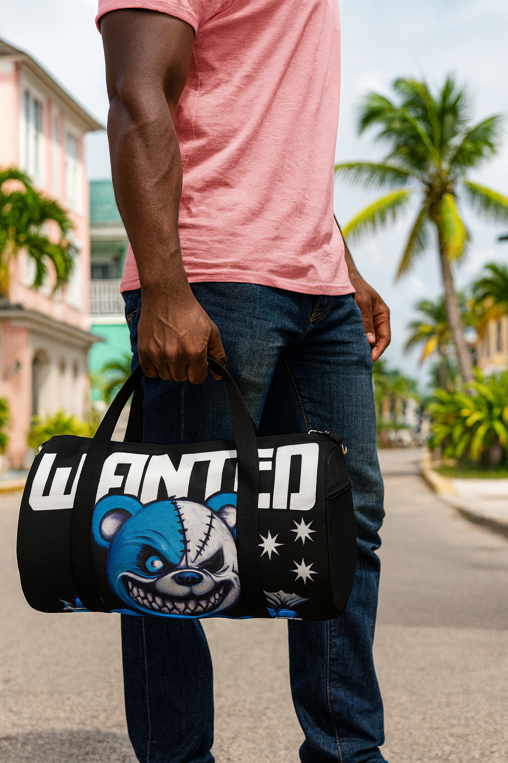 Wanted Teddy “Island Outlaw” Duffel Bag