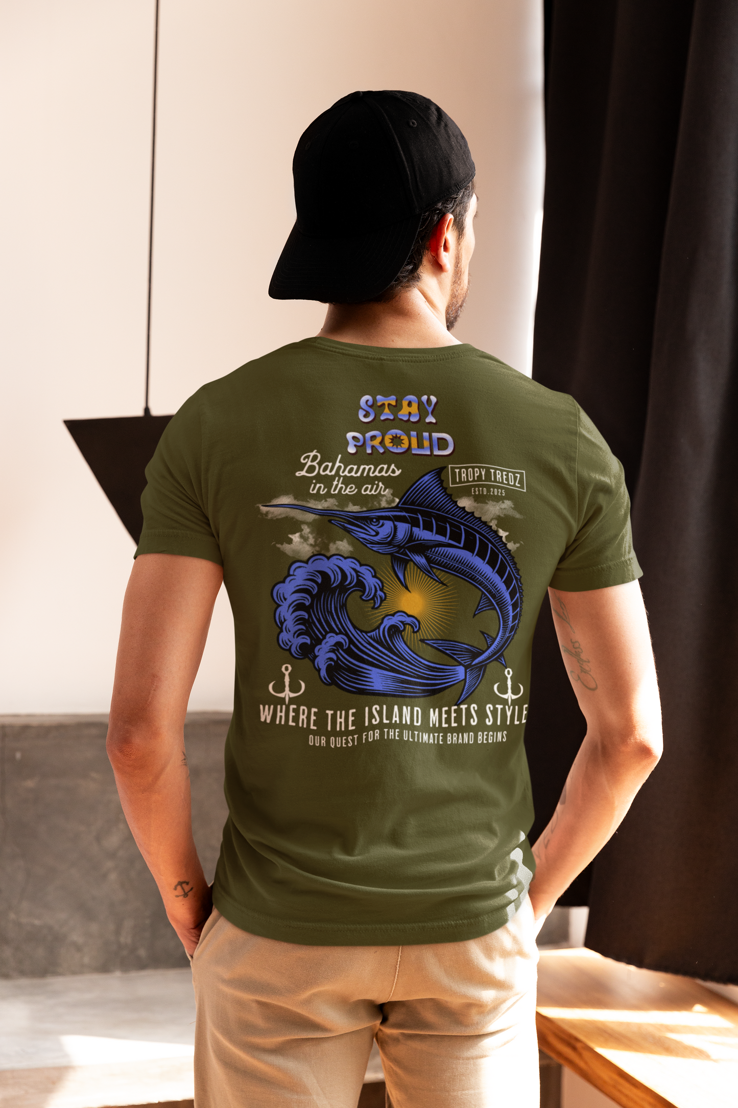 Stay Proud Bahamian Pride Tee