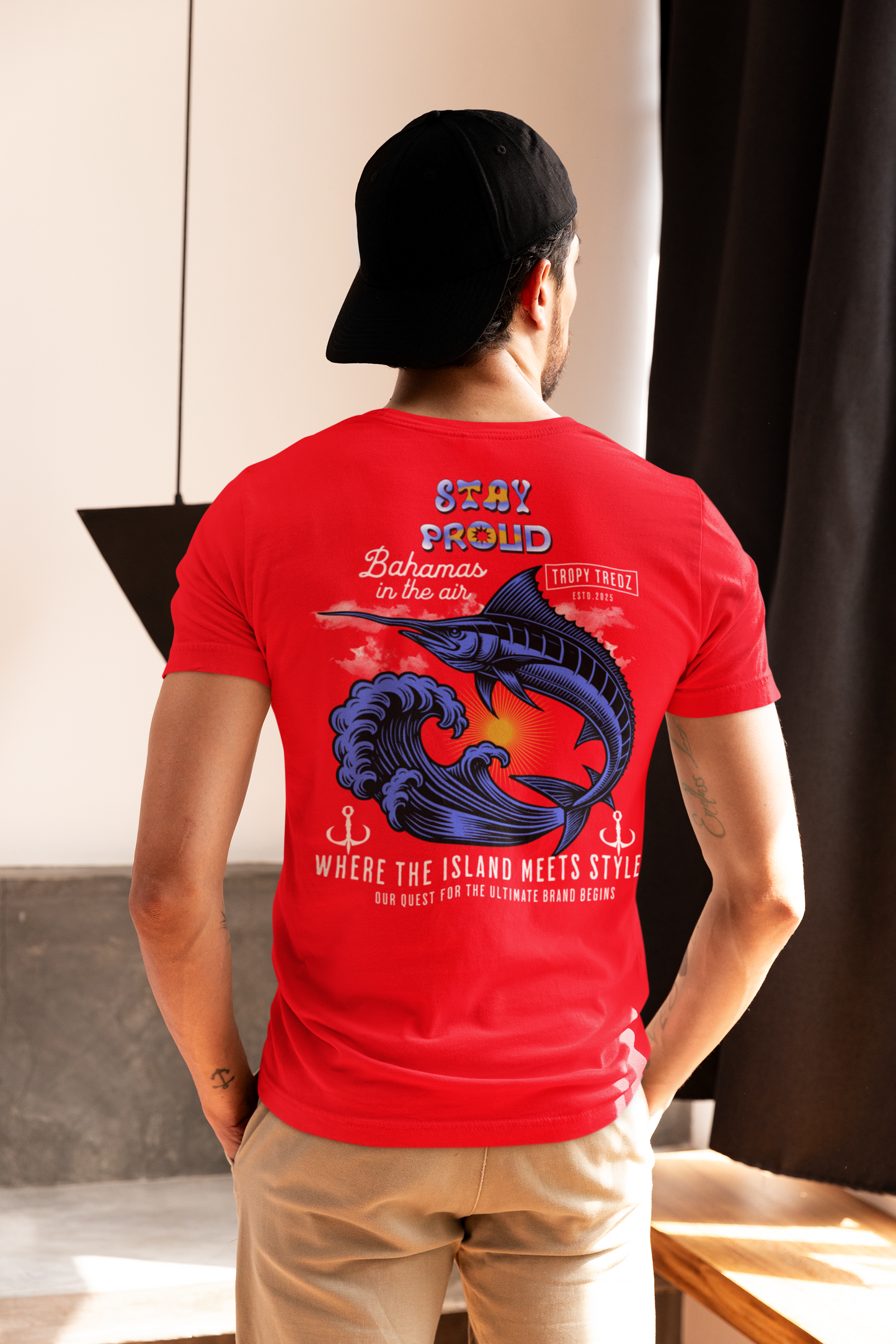 Stay Proud Bahamian Pride Tee