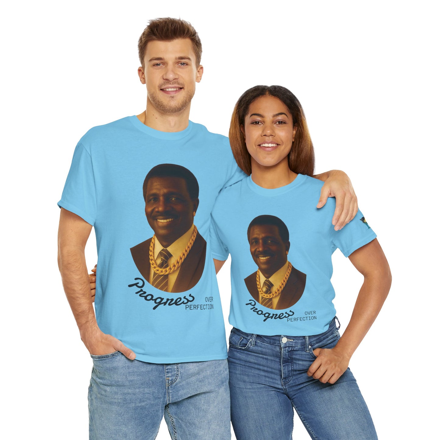 Progress Over Perfection Tee – Real Wybe King Edition