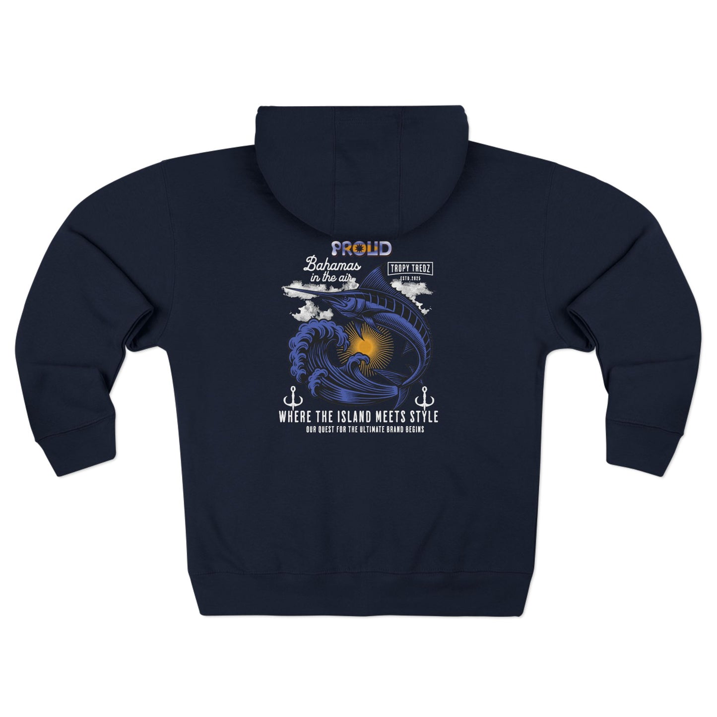 Stay Proud Bahamian Pride Hoodie