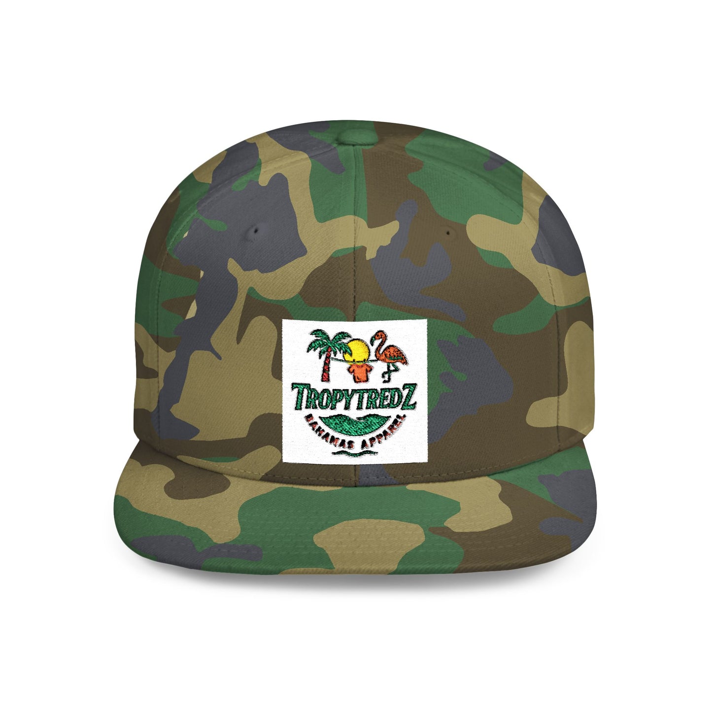 TropyTredZ Island Crown – Classic Flat Brim