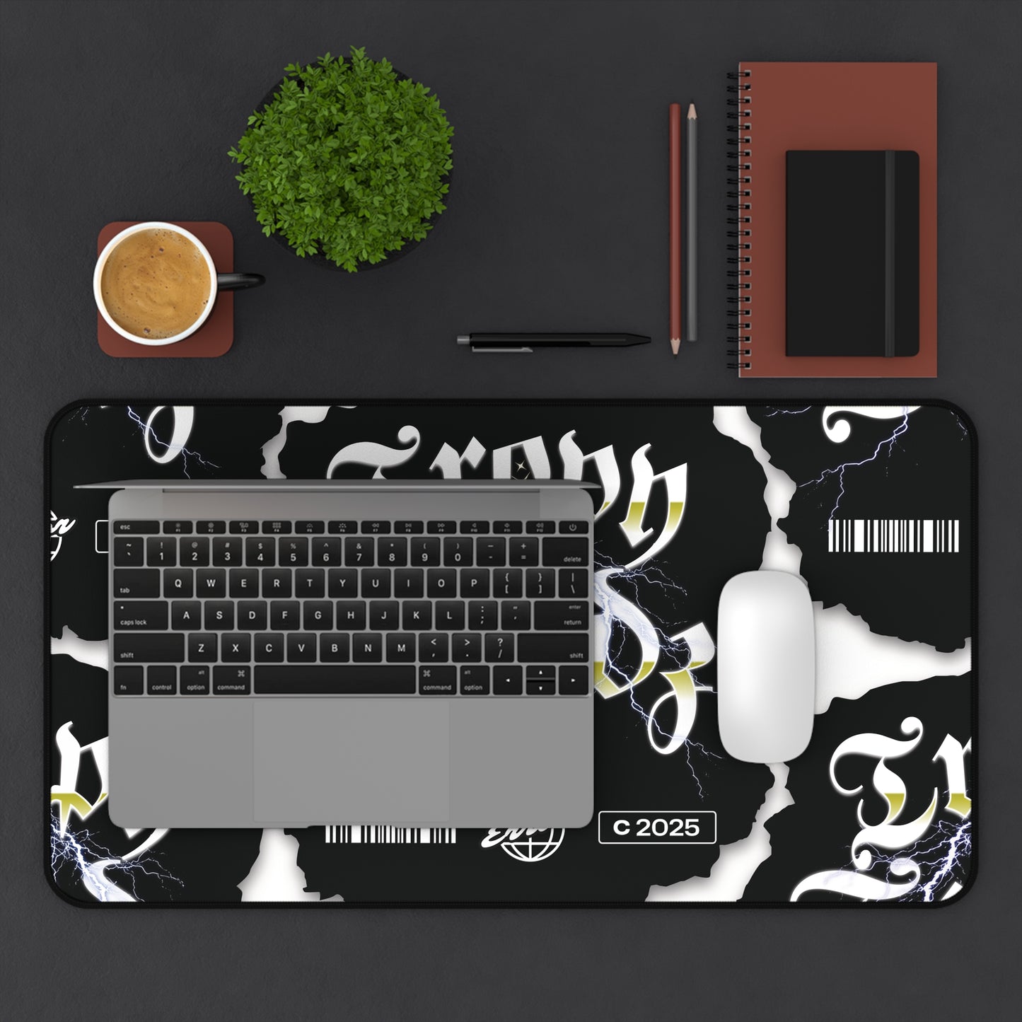 TropyTredz Storm Desk Pad
