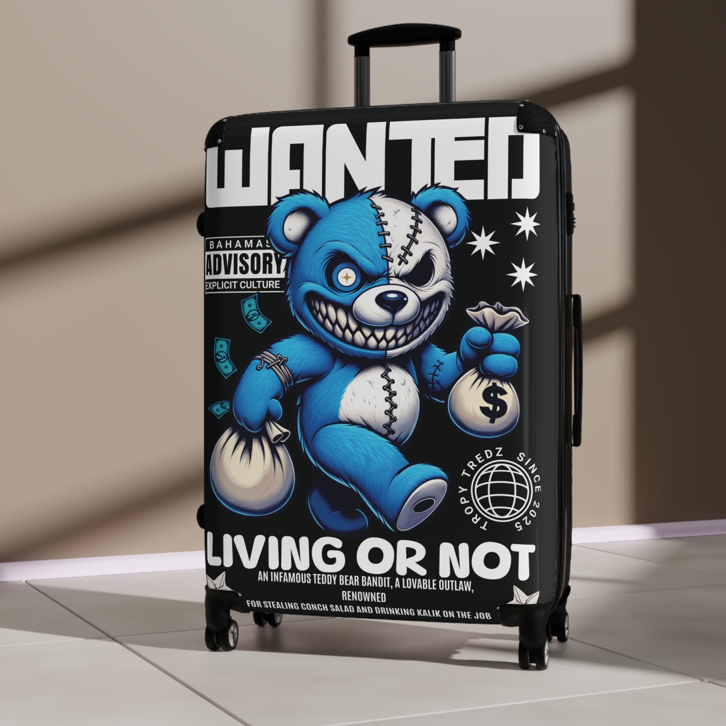 Wanted: Teddy Bandit Travel Case