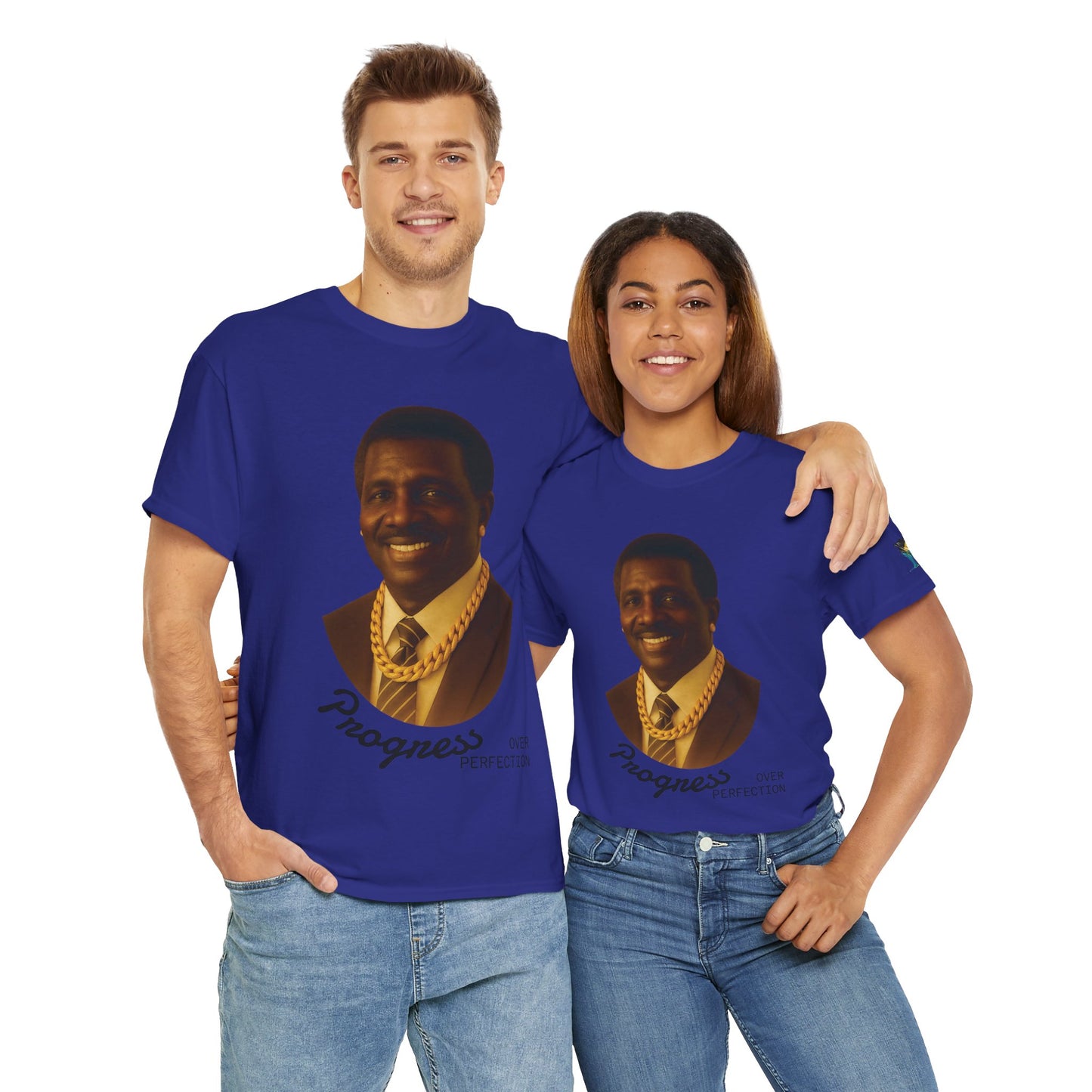 Progress Over Perfection Tee – Real Wybe King Edition