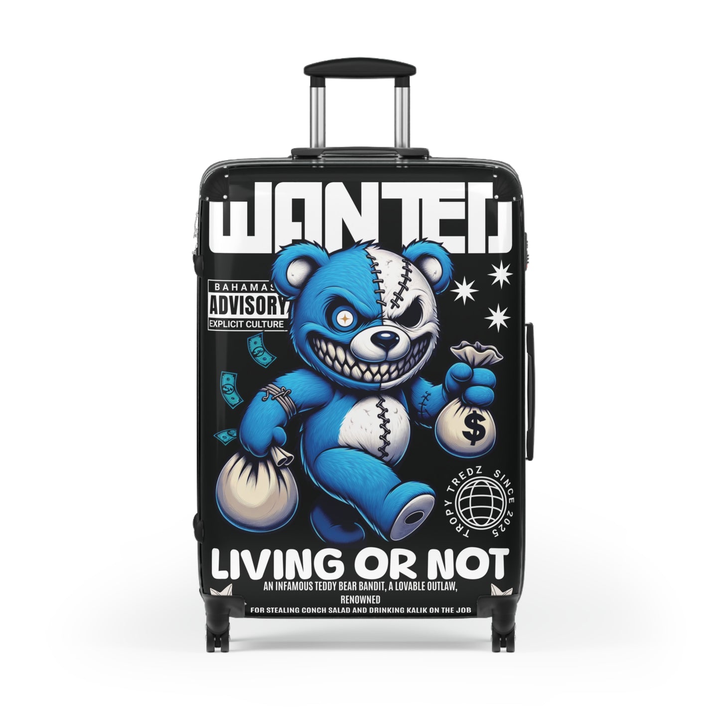 Wanted: Teddy Bandit Travel Case