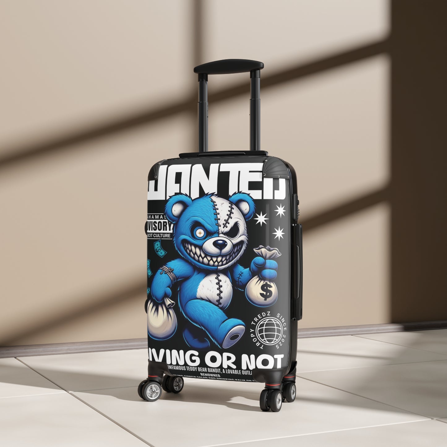 Wanted: Teddy Bandit Travel Case