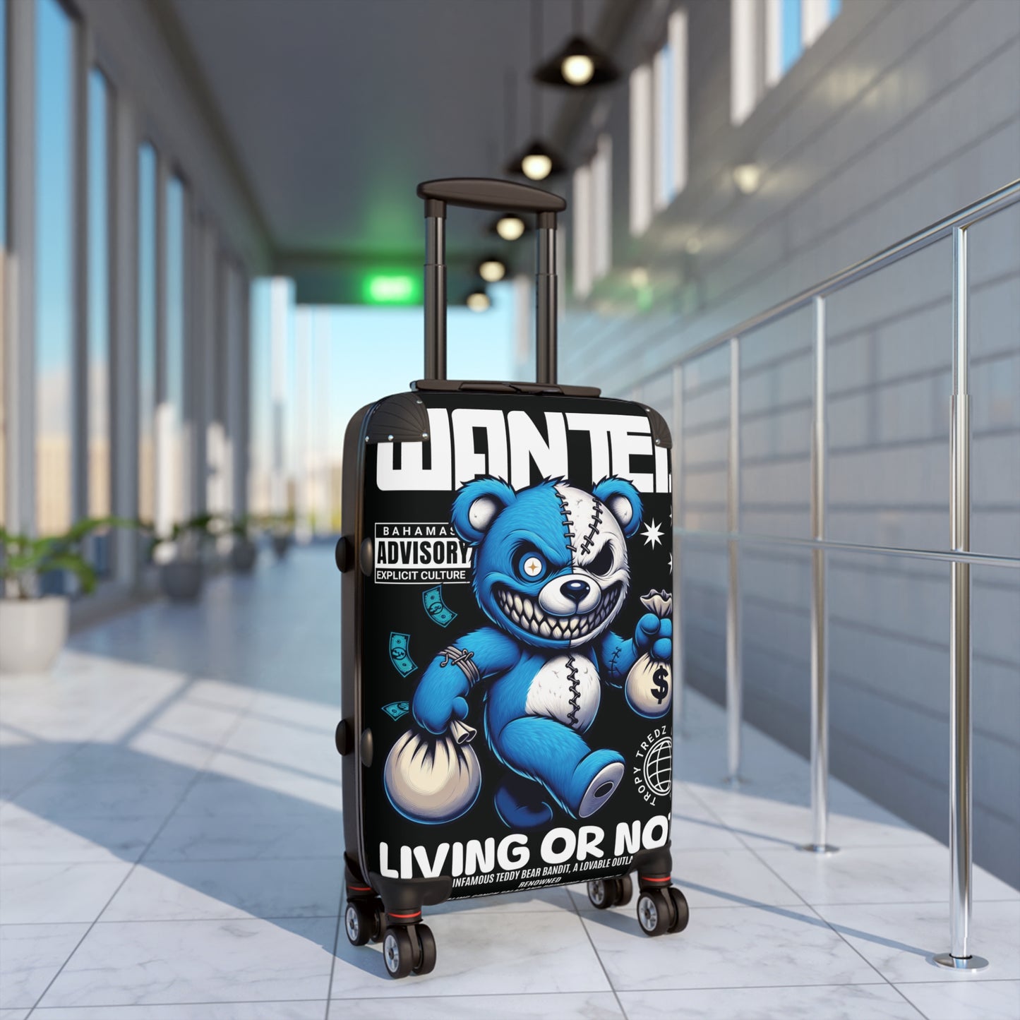 Wanted: Teddy Bandit Travel Case