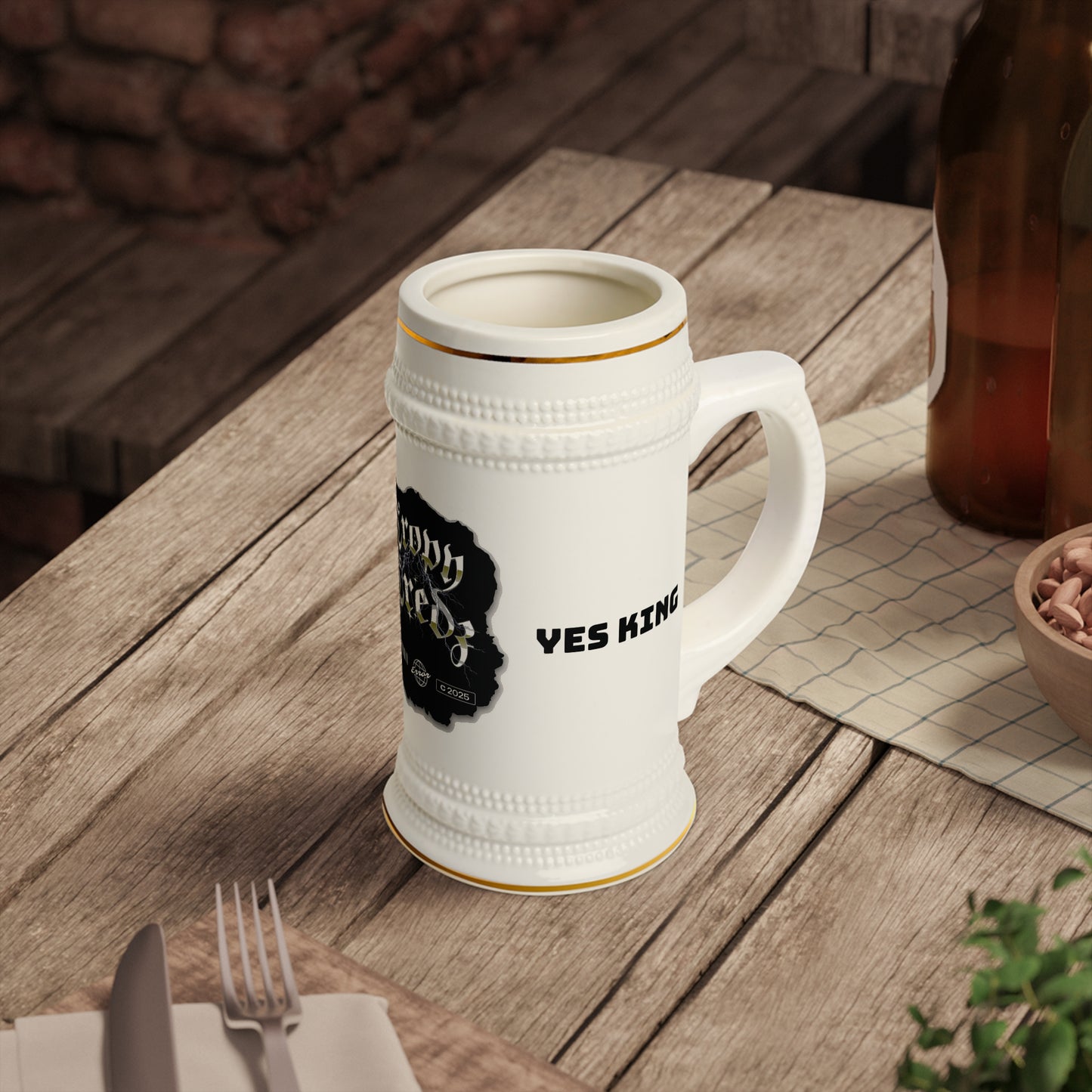 Yes King Beer Stein Mug
